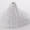 Vase soliflore porcelaine Bulbe l grande taille relief email brillant latelierdublanc