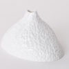 Vase soliflore porcelaine Bulbe l grande taille relief email brillant latelierdublanc 2