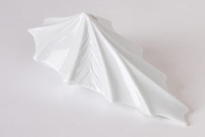 vase design vegetal alocasia jungle blanc porcelaine latelierdublanc 3