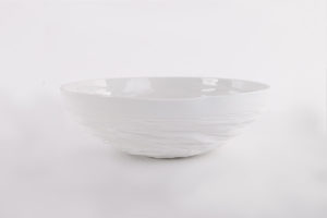 art de la table grand saladier porcelaine de limoges l atelier du blanc