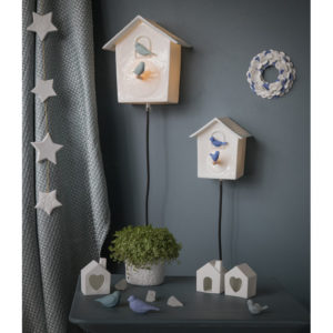 deco interieure cabane a oiseau luminaire design porcelaine de limoges latelierdublanc