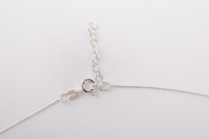fermoir collier argent chaine serpentine l atelier du blanc