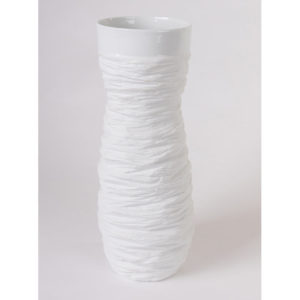 grand vase haut porcelaine de limoges blanche paradoxe latelierdublanc 3