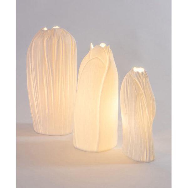 luminaire design porcelaine de limoges lampe de salon tige latelierdublanc 1