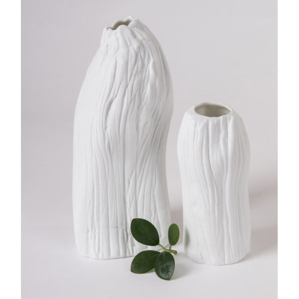 vase porcelaine tige petit modele vase vrille vÚgÚtal latelierdublanc 1