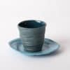 tasse-expresso-vert-soucoupe-bleu-gobelet-porcelaine-de-limoges-l-atelier-du-blanc