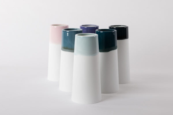vase-coniques-violet-rose-vert-anglais-noir-celadon-ceramique-porcelaine-de-limoges-l-atelier-du-blanc