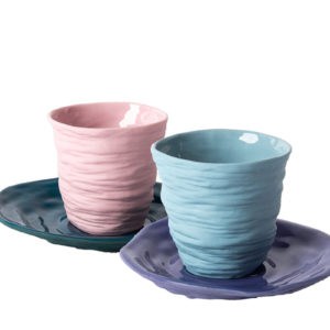 tasse-expresso-rose-bleu-soucoupe-violet-vert-gobelet-porcelaine-de-limoges-l-atelier-du-blanc