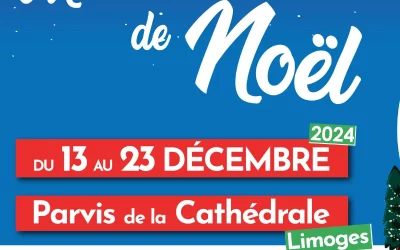 Marché de Noël de Limoges – Parvis de la Cathédrale