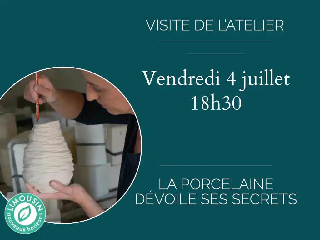visite atelier porcelaine 2025 visiter un atelier de fabrication de porcelaine de Limoges moderne lors d’une visite guidée