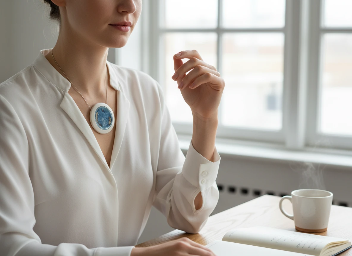collier-createur-piece-unique-gros-pendentif-rond-porcelaine-l-atelier-du-blanc-limoges